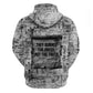 Ida B. Wells Hoodie with Newspaper Collage Design Powerful Portrait Civil Rights and Free Press Tribute - African Pride