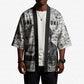 Ida B. Wells Kimono with Newspaper Collage Design Powerful Portrait Civil Rights and Free Press Tribute - African Pride