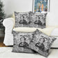Ida B. Wells Pillow Cover with Newspaper Collage Design Powerful Portrait Civil Rights and Free Press Tribute - African Pride