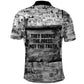 Ida B. Wells Polo Shirt with Newspaper Collage Design Powerful Portrait Civil Rights and Free Press Tribute - African Pride