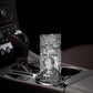 Ida B. Wells Skinny Tumbler with Newspaper Collage Design Powerful Portrait Civil Rights and Free Press Tribute - African Pride