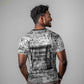 Ida B. Wells T shirt with Newspaper Collage Design Powerful Portrait Civil Rights and Free Press Tribute - African Pride
