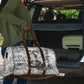 Ida B. Wells Travel Bag with Newspaper Collage Design Powerful Portrait Civil Rights and Free Press Tribute - African Pride