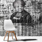 Ida B. Wells Window Curtain with Newspaper Collage Design Powerful Portrait Civil Rights and Free Press Tribute - African Pride