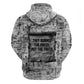 Ida B. Wells Zip Hoodie with Newspaper Collage Design Powerful Portrait Civil Rights and Free Press Tribute - African Pride