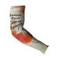 Ida B. Wells Arm Sleeves with Floral Pen Design Illustrated Portrait Civil Rights and Journalism Tribute - African Pride