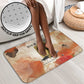 Ida B. Wells Bathroom Set with Floral Pen Design Illustrated Portrait Civil Rights and Journalism Tribute - African Pride