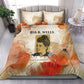 Ida B. Wells Bedding Set with Floral Pen Design Illustrated Portrait Civil Rights and Journalism Tribute - African Pride