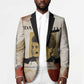 Ida B. Wells Blazer with Floral Pen Design Illustrated Portrait Civil Rights and Journalism Tribute - African Pride