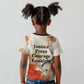 Ida B. Wells Kid T shirt with Floral Pen Design Illustrated Portrait Civil Rights and Journalism Tribute - African Pride
