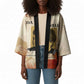 Ida B. Wells Kimono with Floral Pen Design Illustrated Portrait Civil Rights and Journalism Tribute - African Pride