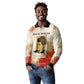 Ida B. Wells Long Sleeve Polo Shirt with Floral Pen Design Illustrated Portrait Civil Rights and Journalism Tribute - African Pride