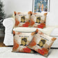 Ida B. Wells Pillow Cover with Floral Pen Design Illustrated Portrait Civil Rights and Journalism Tribute - African Pride