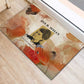 Ida B. Wells Rubber Doormat with Floral Pen Design Illustrated Portrait Civil Rights and Journalism Tribute - African Pride