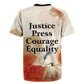 Ida B. Wells Rugby Jersey with Floral Pen Design Illustrated Portrait Civil Rights and Journalism Tribute - African Pride