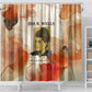 Ida B. Wells Shower Curtain with Floral Pen Design Illustrated Portrait Civil Rights and Journalism Tribute - African Pride