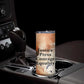 Ida B. Wells Skinny Tumbler with Floral Pen Design Illustrated Portrait Civil Rights and Journalism Tribute - African Pride