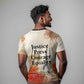Ida B. Wells T shirt with Floral Pen Design Illustrated Portrait Civil Rights and Journalism Tribute - African Pride