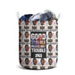 John Lewis Laundry Basket with Mugshot Collage Design Civil Rights Portrait Good Trouble Tribute - African Pride