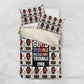 John Lewis Bedding Set with Mugshot Collage Design Civil Rights Portrait Good Trouble Tribute - African Pride