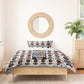 John Lewis Bedding Set with Mugshot Collage Design Civil Rights Portrait Good Trouble Tribute - African Pride