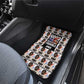 John Lewis Car Mats with Mugshot Collage Design Civil Rights Portrait Good Trouble Tribute - African Pride