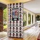 John Lewis Door Cover with Mugshot Collage Design Civil Rights Portrait Good Trouble Tribute - African Pride