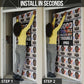 John Lewis Door Cover with Mugshot Collage Design Civil Rights Portrait Good Trouble Tribute - African Pride