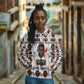 John Lewis Hoodie with Mugshot Collage Design Civil Rights Portrait Good Trouble Tribute - African Pride