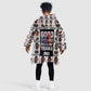 John Lewis Kid Wearable Blanket Hoodie with Mugshot Collage Design Civil Rights Portrait Good Trouble Tribute - African Pride