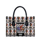 John Lewis Leather Bag with Mugshot Collage Design Civil Rights Portrait Good Trouble Tribute - African Pride