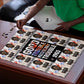 John Lewis Puzzle with Mugshot Collage Design Civil Rights Portrait Good Trouble Tribute - African Pride