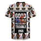John Lewis Rugby Jersey with Mugshot Collage Design Civil Rights Portrait Good Trouble Tribute - African Pride