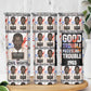 John Lewis Skinny Tumbler with Mugshot Collage Design Civil Rights Portrait Good Trouble Tribute - African Pride