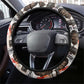 John Lewis Steering Wheel Cover with Mugshot Collage Design Civil Rights Portrait Good Trouble Tribute - African Pride