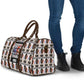 John Lewis Travel Bag with Mugshot Collage Design Civil Rights Portrait Good Trouble Tribute - African Pride