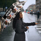 John Lewis Umbrella with Mugshot Collage Design Civil Rights Portrait Good Trouble Tribute - African Pride