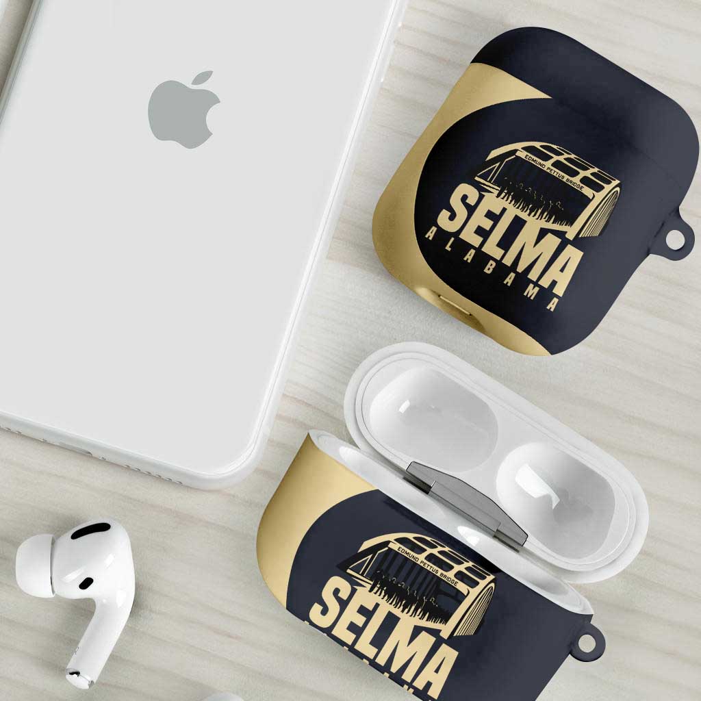 John Lewis AirPods Case with Selma Bridge Graphic Civil Rights and Voting Rights Tribute - African Pride