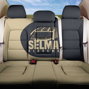 John Lewis Back Car Seat Cover with Selma Bridge Graphic Civil Rights and Voting Rights Tribute - African Pride
