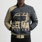 John Lewis Bomber Puffer Jacket with Selma Bridge Graphic Civil Rights and Voting Rights Tribute - African Pride