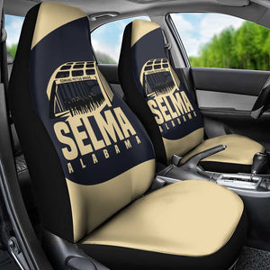 John Lewis Car Seat Cover with Selma Bridge Graphic Civil Rights and Voting Rights Tribute - African Pride