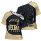 John Lewis Cross Shoulder Shirt with Selma Bridge Graphic Civil Rights and Voting Rights Tribute - African Pride