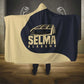 John Lewis Hooded Blanket with Selma Bridge Graphic Civil Rights and Voting Rights Tribute - African Pride