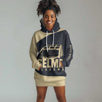 John Lewis Hoodie Dress with Selma Bridge Graphic Civil Rights and Voting Rights Tribute - African Pride
