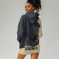 John Lewis Hoodie Dress with Selma Bridge Graphic Civil Rights and Voting Rights Tribute - African Pride