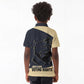 John Lewis Kid Polo Shirt with Selma Bridge Graphic Civil Rights and Voting Rights Tribute - African Pride