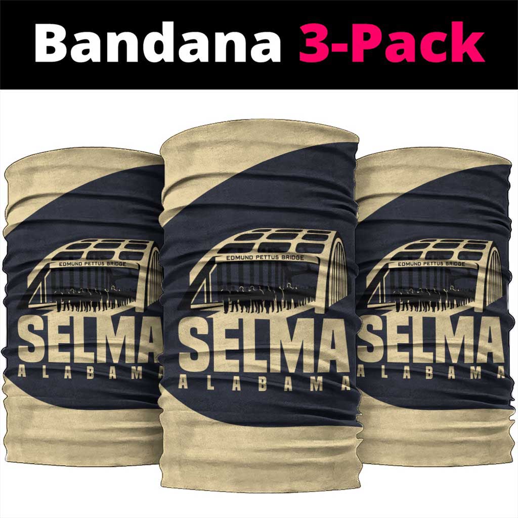 John Lewis Neck Gaiter with Selma Bridge Graphic Civil Rights and Voting Rights Tribute - African Pride