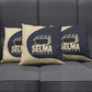 John Lewis Pillow Cover with Selma Bridge Graphic Civil Rights and Voting Rights Tribute - African Pride