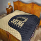 John Lewis Quilt with Selma Bridge Graphic Civil Rights and Voting Rights Tribute - African Pride
