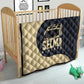 John Lewis Quilt with Selma Bridge Graphic Civil Rights and Voting Rights Tribute - African Pride